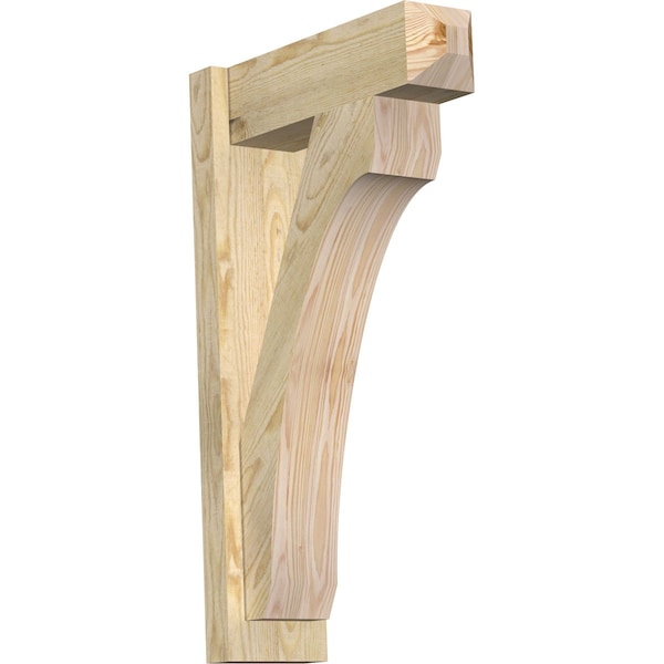 Ekena Millwork Legacy Craftsman Rough Sawn Outlooker, Douglas Fir, 6"W x 18"D x 30"H OUT06X18X30LEC04RDF - main